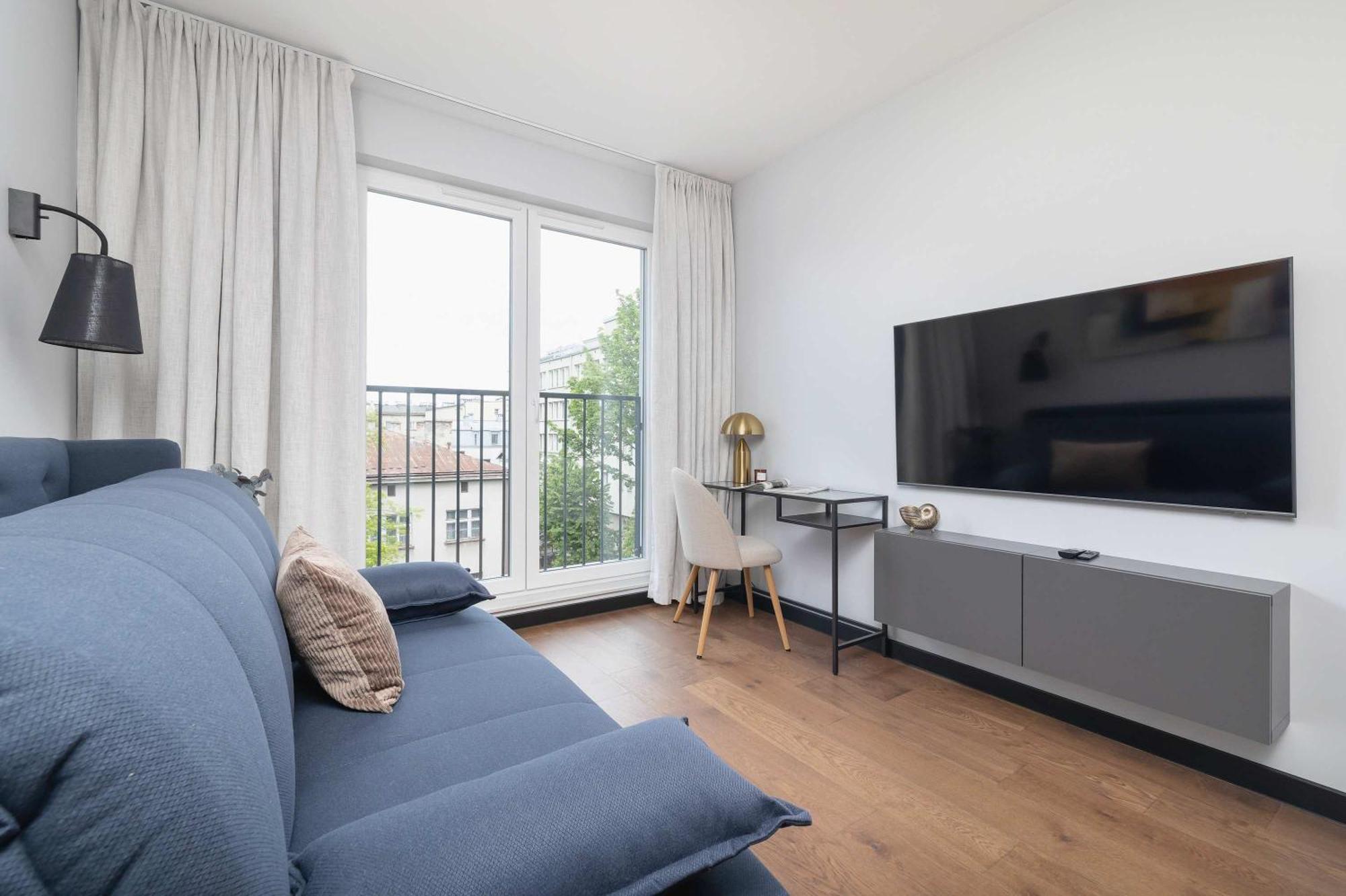 Appartement Modern & Luxurious With Balcony & Parking Cracow By Renters Prestige Krakau