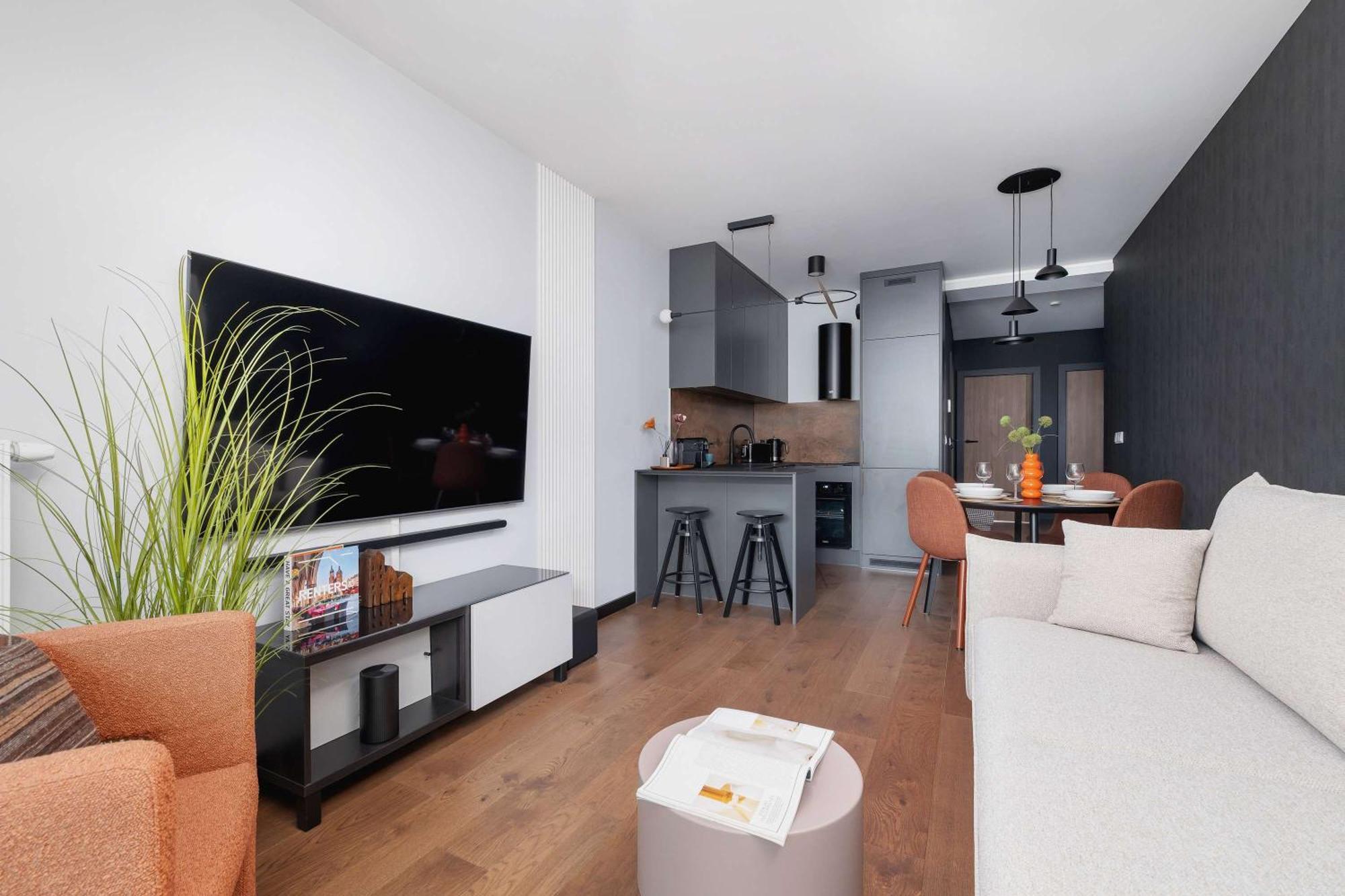 Modern & Luxurious With Balcony & Parking Cracow By Renters Prestige Appartement